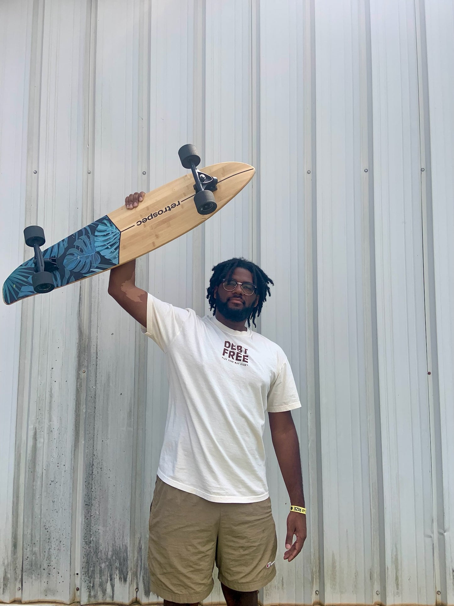 Debt Free Tee: Ivory