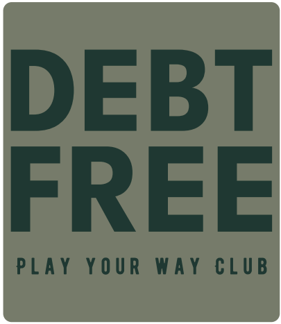 Debt Free Tee: Moss